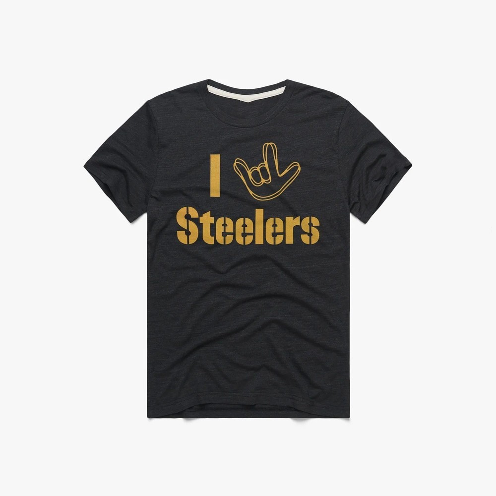 Love Sign X Pittsburgh Steelers T-Shirt